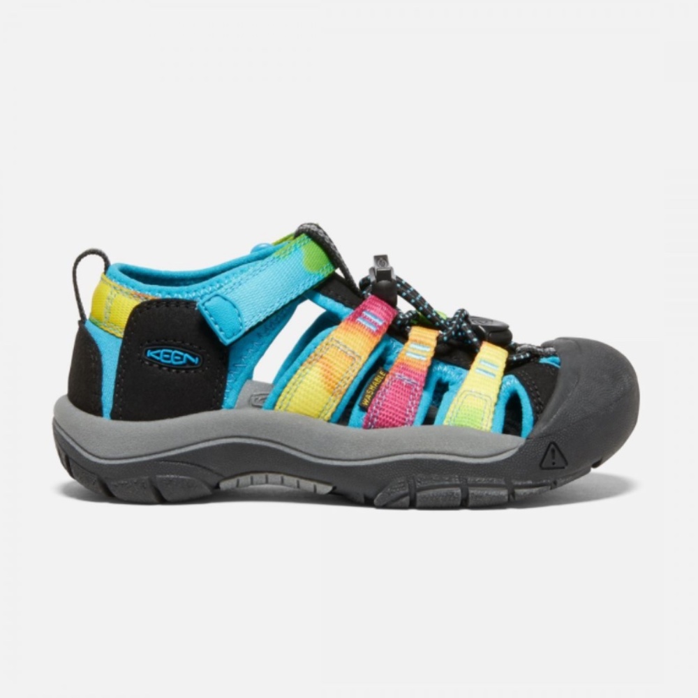 Keen Kids Newport H2 Tie Dye Rainbow Outdoor Adventure Sandals